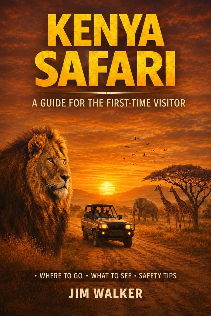 Kenya Safari: A Guide for the First-Time Visitor by Jim Walker book cover